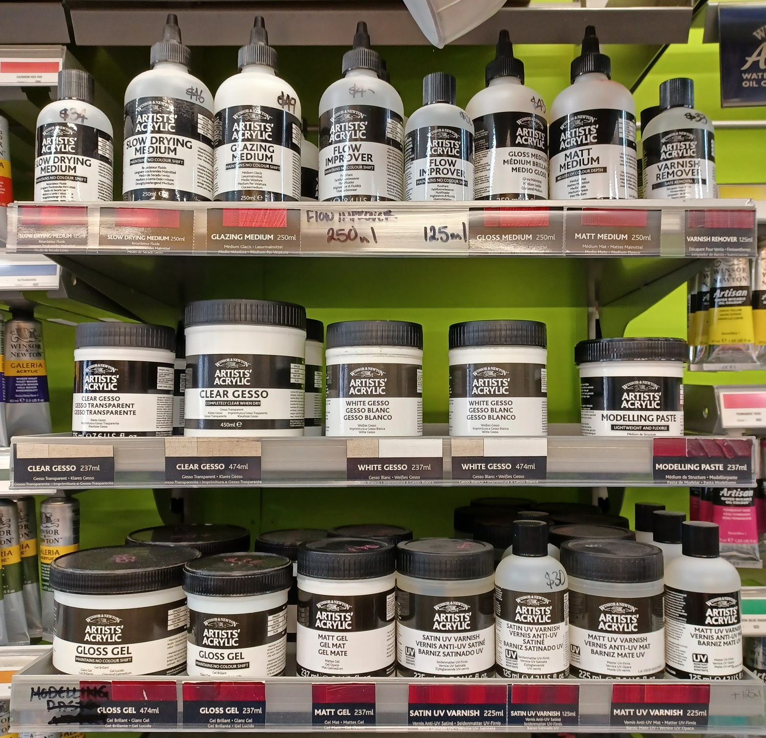 Winsor and Newton Artist Acrylic Mediums Winsor and Newton Artist Acrylic Mediums