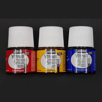 Pebeo Vitrail Oil Based Glass Paint
